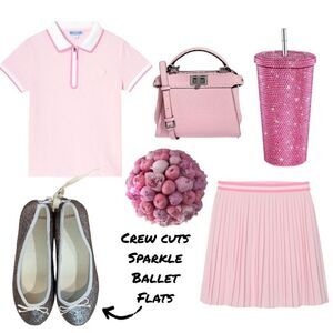 Crew Cut Ballet Flats For Adult or Child - Size 5